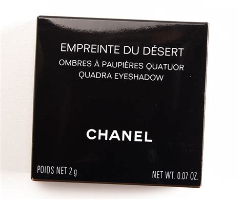 chanel empreinte du desert